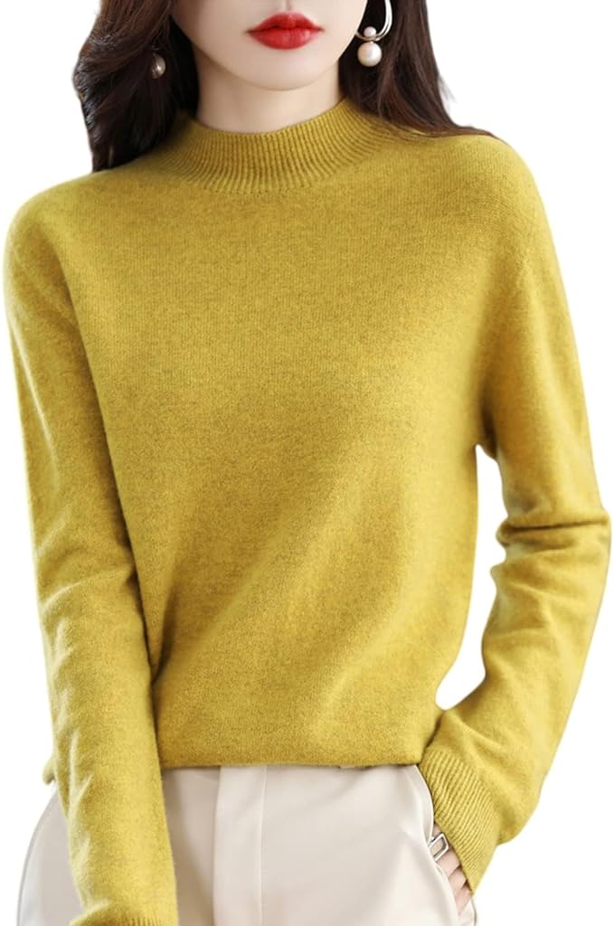 Women's cashmere sweater, 100% wool, say goodbye to static electricity - buy two and get free shipping!