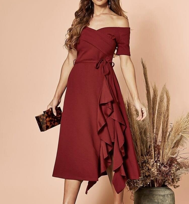 The Passion Of Being Missed Midi Dress - Buy two and get free shipping!