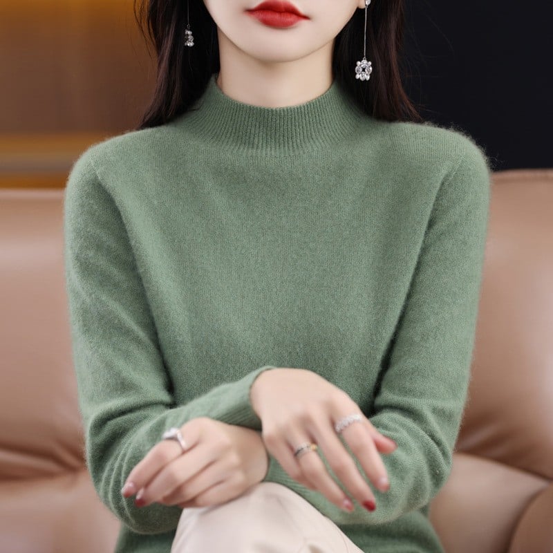 Women's cashmere sweater, 100% wool, say goodbye to static electricity - buy two and get free shipping!