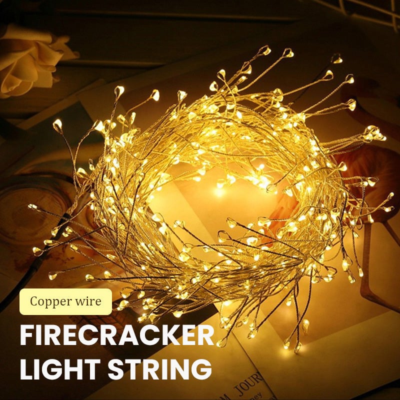 ✨SALE 49% OFF!!!✨✨Copper Wire Firecracker Light String