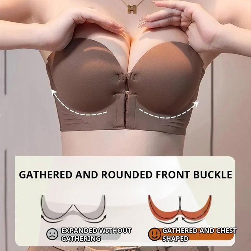 Buy 1 and get 1 for free -Strapless bra with non -slip front closuređź‘™