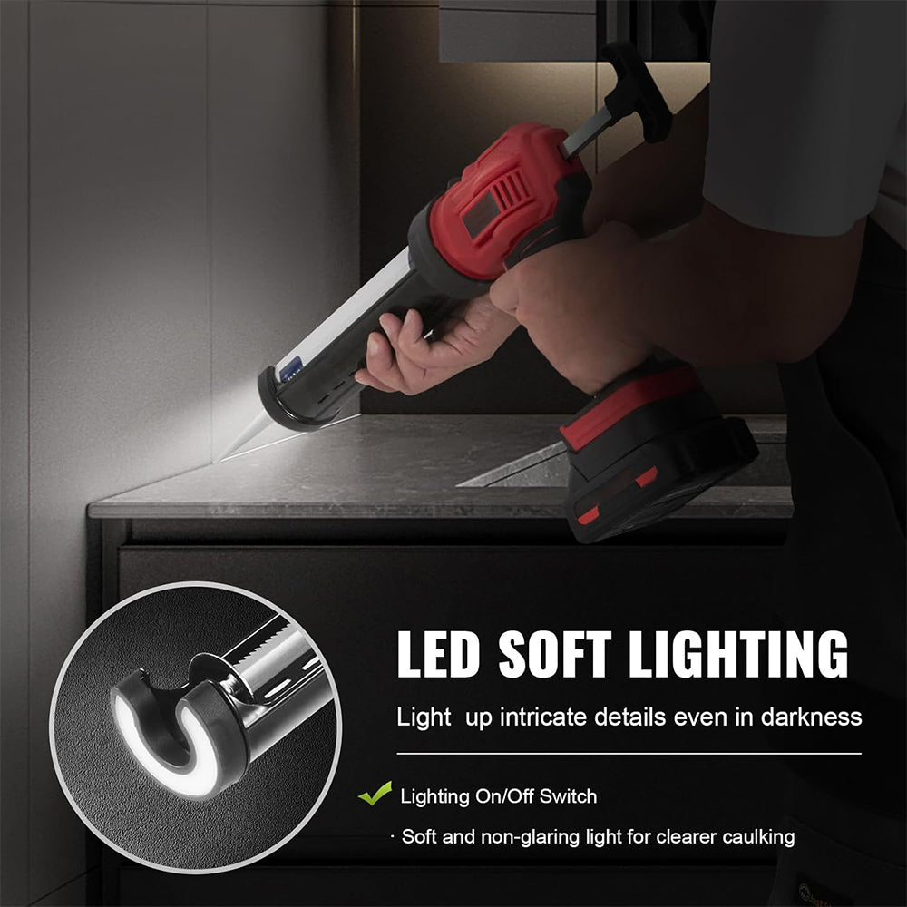 Cordless Caulking Gun, Adhesive Gun Kit