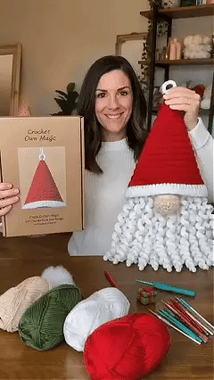 🎉🧶 DIY Dimensional Seasonal Crochet Door Hanger Kit Collection | Coordinated Yarn, Filling, Accessories & Step-by-Step Instructions Included 💕