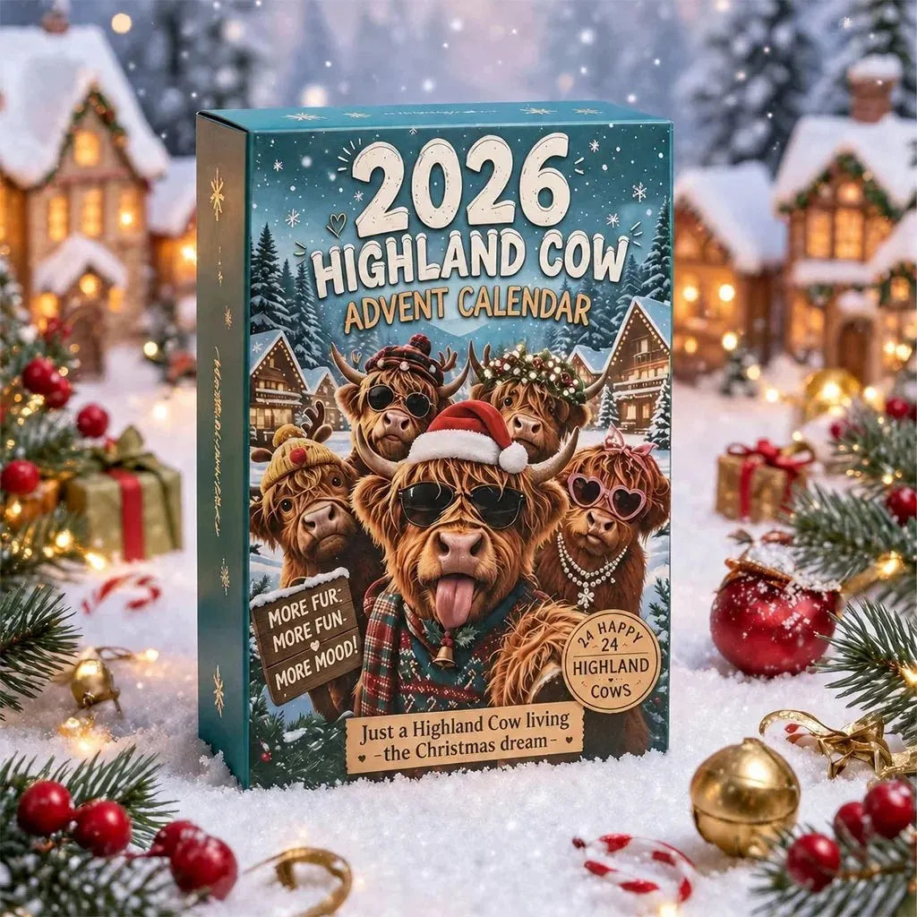 š„HOT SALEš„2026 Highland Cow Advent Calendar