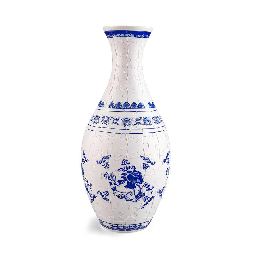 ✨3D Art Puzzle Vase 🌸 A Perfect Christmas Gift🎁