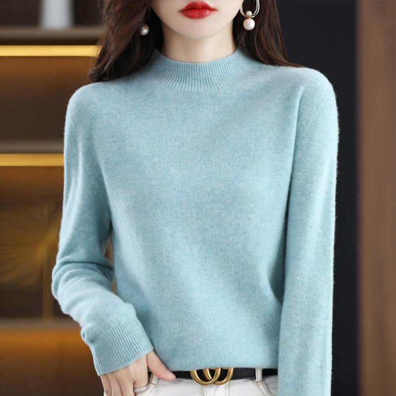 Women's cashmere sweater, 100% wool, say goodbye to static electricity - buy two and get free shipping!