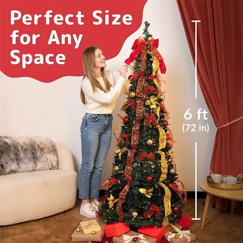 ๐ Christmas sale Foldable Christmas Tree for the Perfect Holiday Celebration! - free shipping! ๐