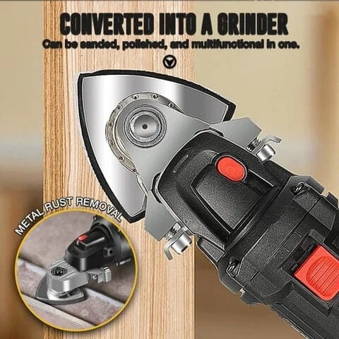 🔥🎁🎁Angle Grinder Converter Set, Angle Grinder Converter Universal Head Adapter, Carbon Steel Angle Grinder to Multi-Tool Converter🔥🔥