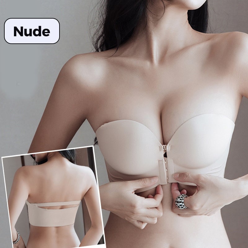 Buy 1 and get 1 for free -Strapless bra with non -slip front closuređź‘™