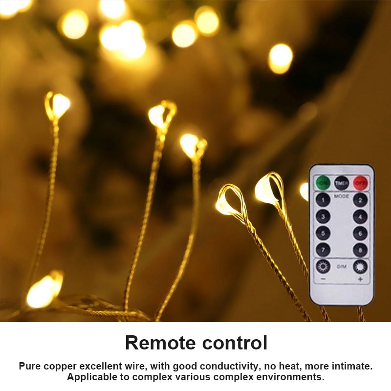 ✨SALE 49% OFF!!!✨✨Copper Wire Firecracker Light String