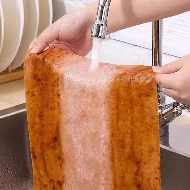 🏠🚿Loofah Dishwashing Cloth🔥50% OFF