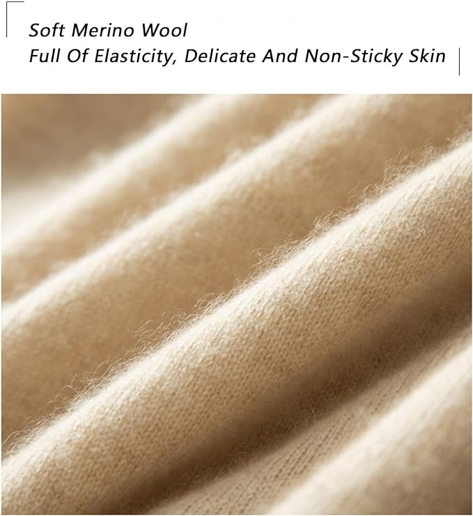 Women's cashmere sweater, 100% wool, say goodbye to static electricity - buy two and get free shipping!
