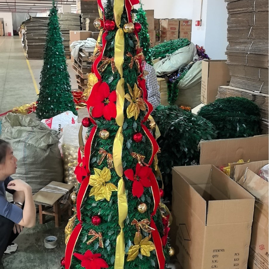 ๐ Christmas sale Foldable Christmas Tree for the Perfect Holiday Celebration! - free shipping! ๐