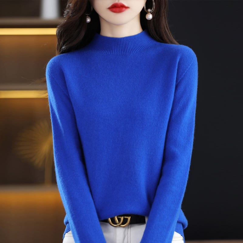 Women's cashmere sweater, 100% wool, say goodbye to static electricity - buy two and get free shipping!