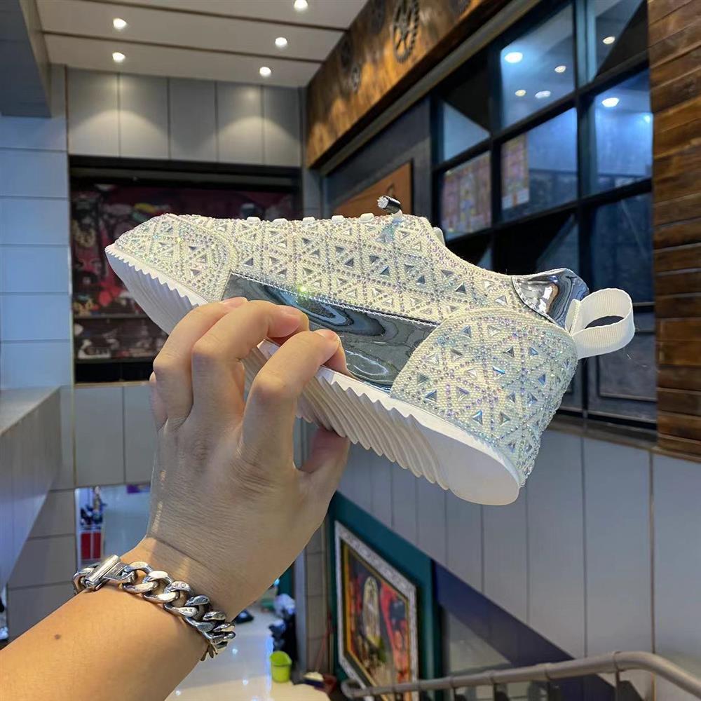 👟Diamond-encrusted Sneakers for Men - Buy two and get free shipping!