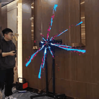 (🎅Xmas Sale) - 🎄3D Hologram LED Fan Projector ✈️Free Shipping