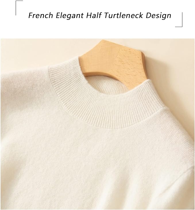 Women's cashmere sweater, 100% wool, say goodbye to static electricity - buy two and get free shipping!