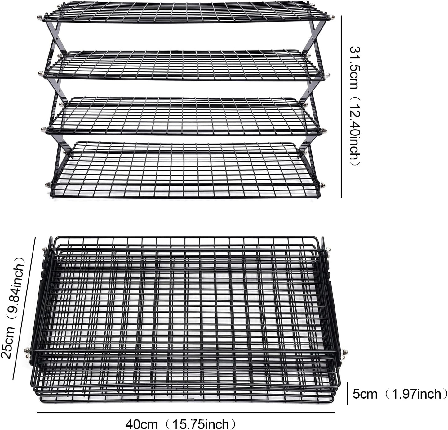 Multi-layer three-dimensional baking rack——Optimize space and speed up the cooling of baked goods every time