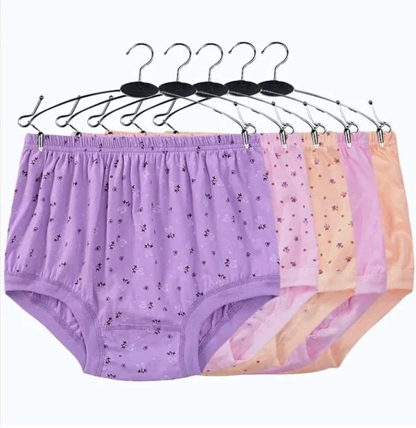 π₯ New High-Waist Ladies Cotton Panties Plus Sizes