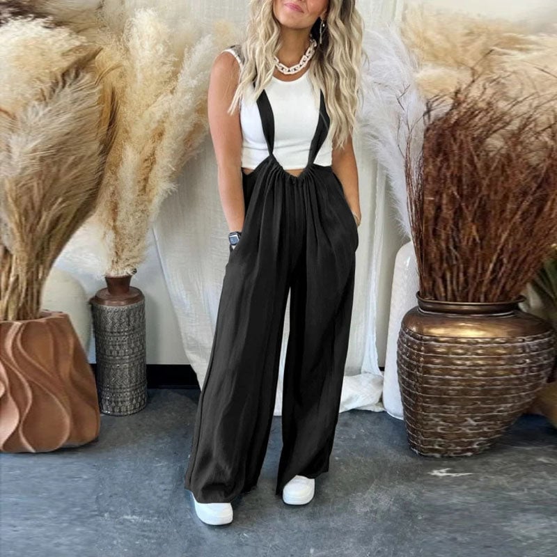 🔥LAST DAY 49% OFF🔥-Stylish Suspender Jumpsuit(Buy 2 Free Shipping)