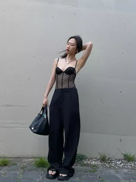 Crepe Pleated Pants (Buy 2 Free Shipping)