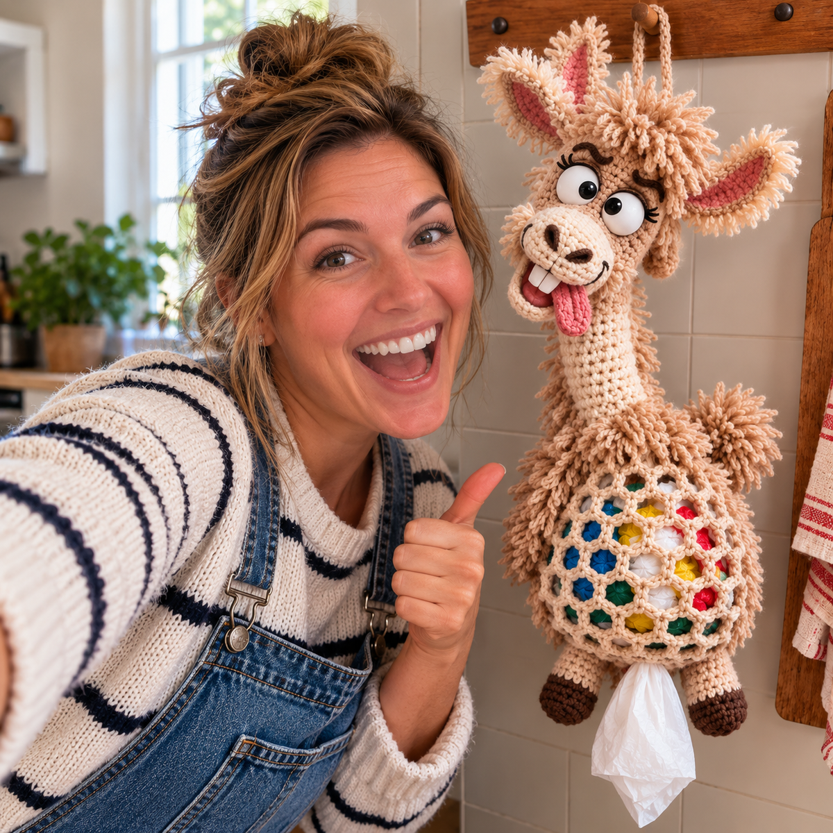 š„LAST DAY 49% OFF ā š¼ Cottage Harvest Keepers⢠ā Crochet Animal Bag Holder DIY Kit | 12 Adorable Designs