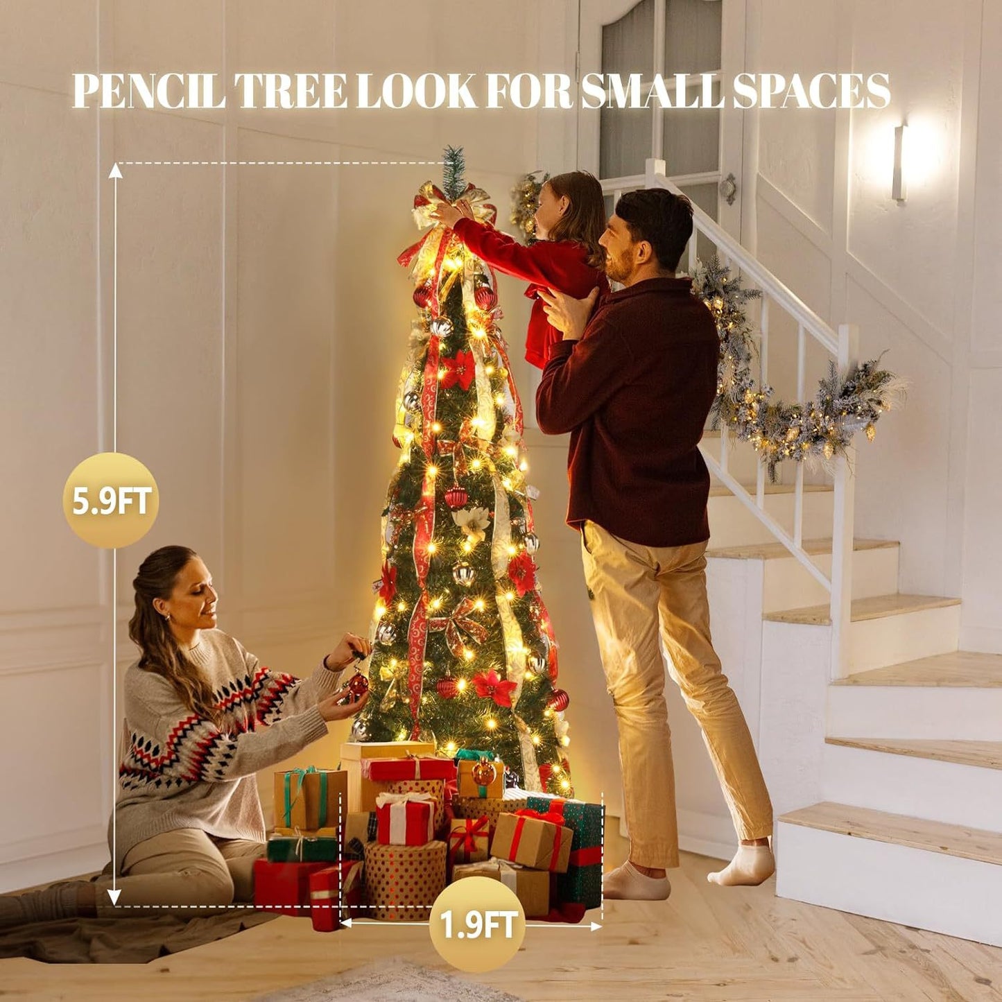 ๐ Christmas sale Foldable Christmas Tree for the Perfect Holiday Celebration! - free shipping! ๐