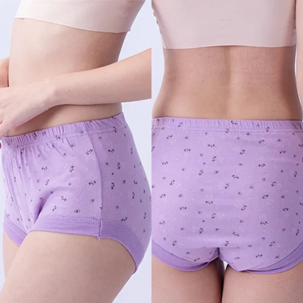 π₯ New High-Waist Ladies Cotton Panties Plus Sizes