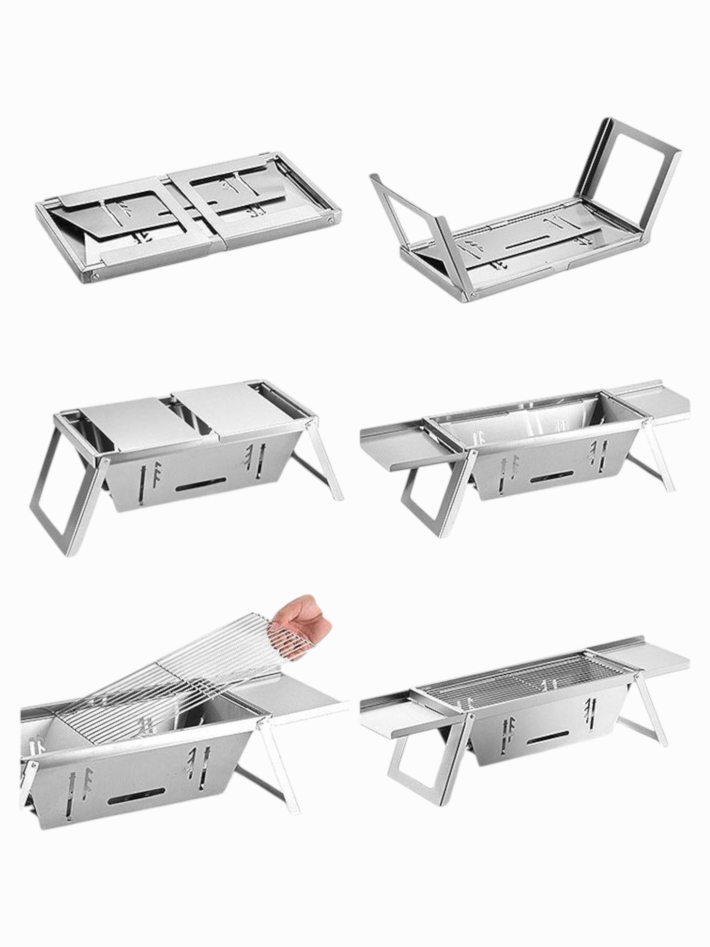 Portable barbecue grill - Barbecue enjoyment without smoke or regret!
