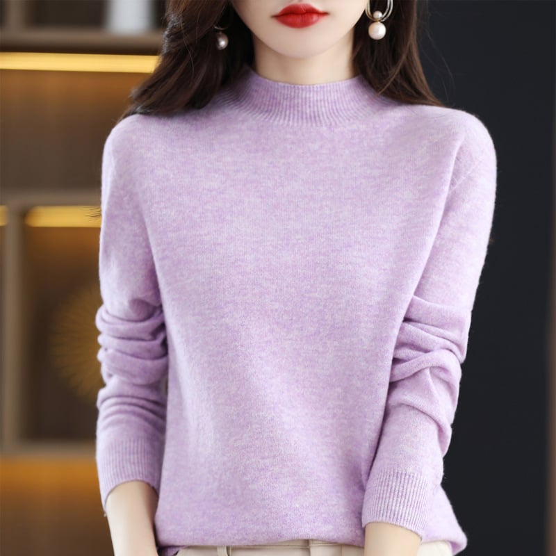 Women's cashmere sweater, 100% wool, say goodbye to static electricity - buy two and get free shipping!