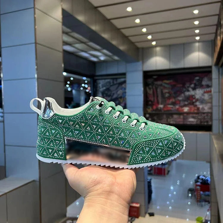 👟Diamond-encrusted Sneakers for Men - Buy two and get free shipping!