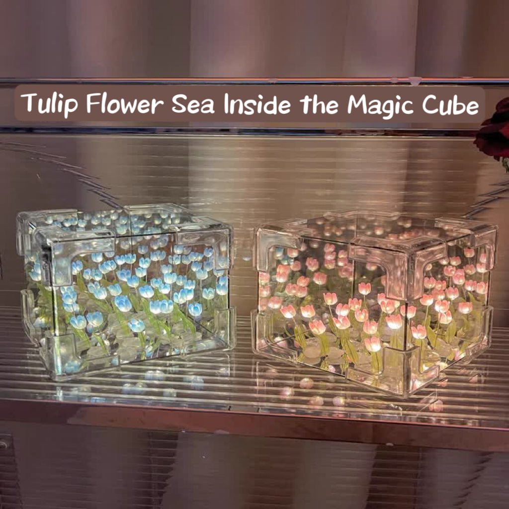 Craft Your Own Floral Glow-DIY Flower Lamp Kit(Tutorial included)