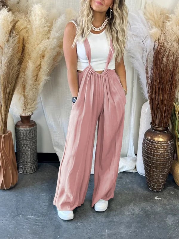🔥LAST DAY 49% OFF🔥-Stylish Suspender Jumpsuit(Buy 2 Free Shipping)