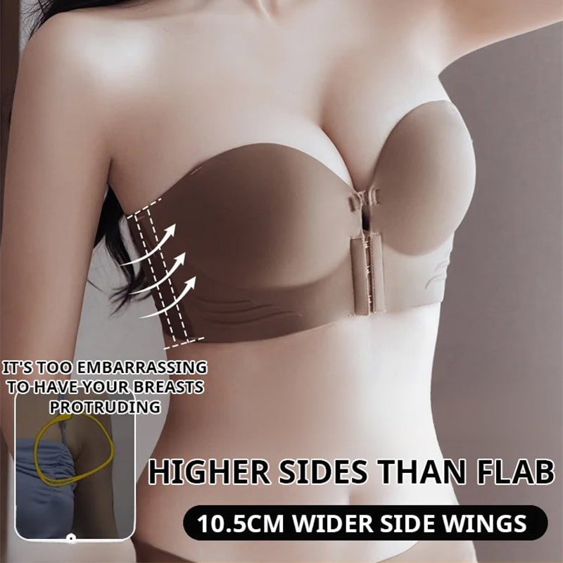 Buy 1 and get 1 for free -Strapless bra with non -slip front closuređź‘™