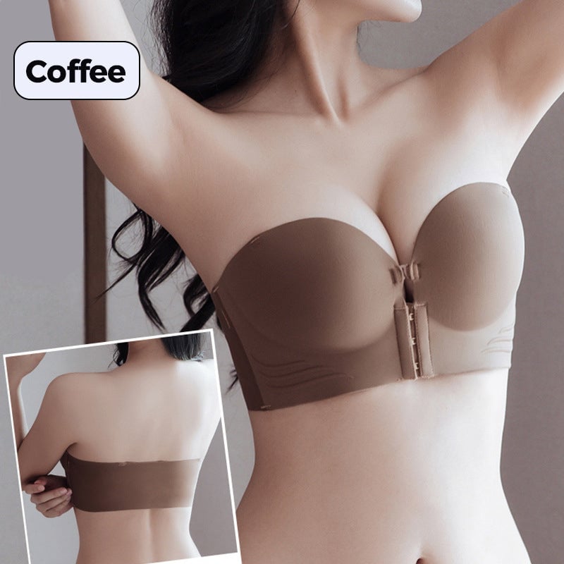 Buy 1 and get 1 for free -Strapless bra with non -slip front closuređź‘™