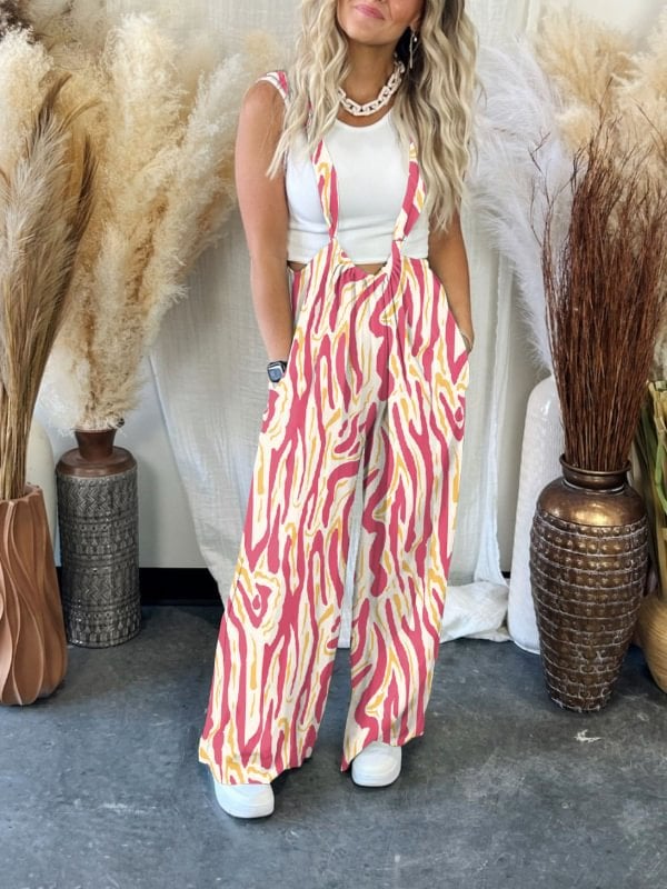 🔥LAST DAY 49% OFF🔥-Stylish Suspender Jumpsuit(Buy 2 Free Shipping)