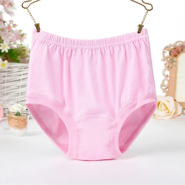 π₯ New High-Waist Ladies Cotton Panties Plus Sizes