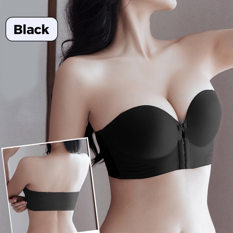 Buy 1 and get 1 for free -Strapless bra with non -slip front closuređź‘™