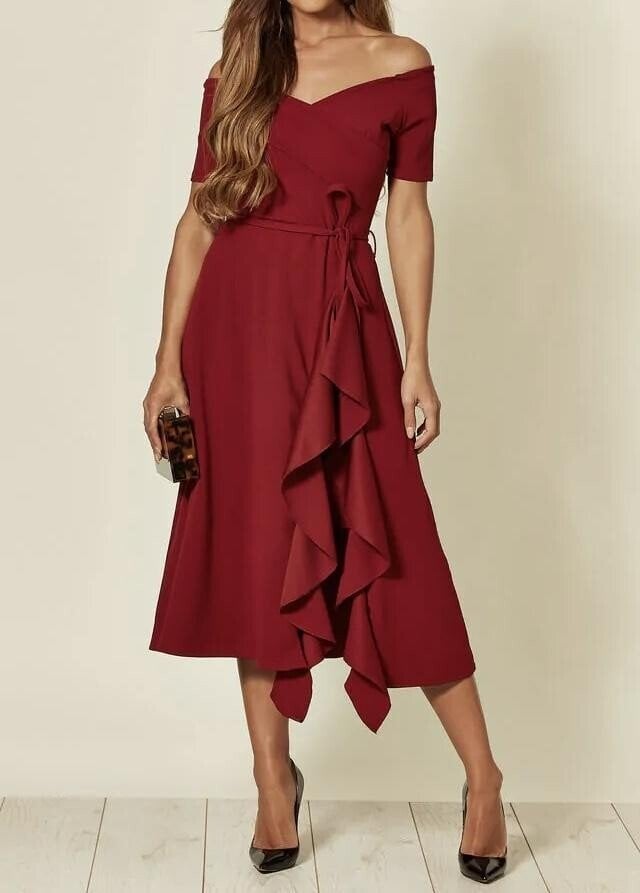 The Passion Of Being Missed Midi Dress - Buy two and get free shipping!