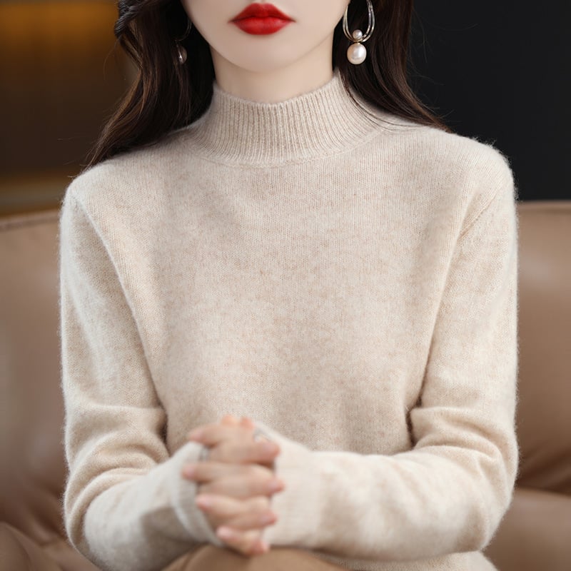 Women's cashmere sweater, 100% wool, say goodbye to static electricity - buy two and get free shipping!