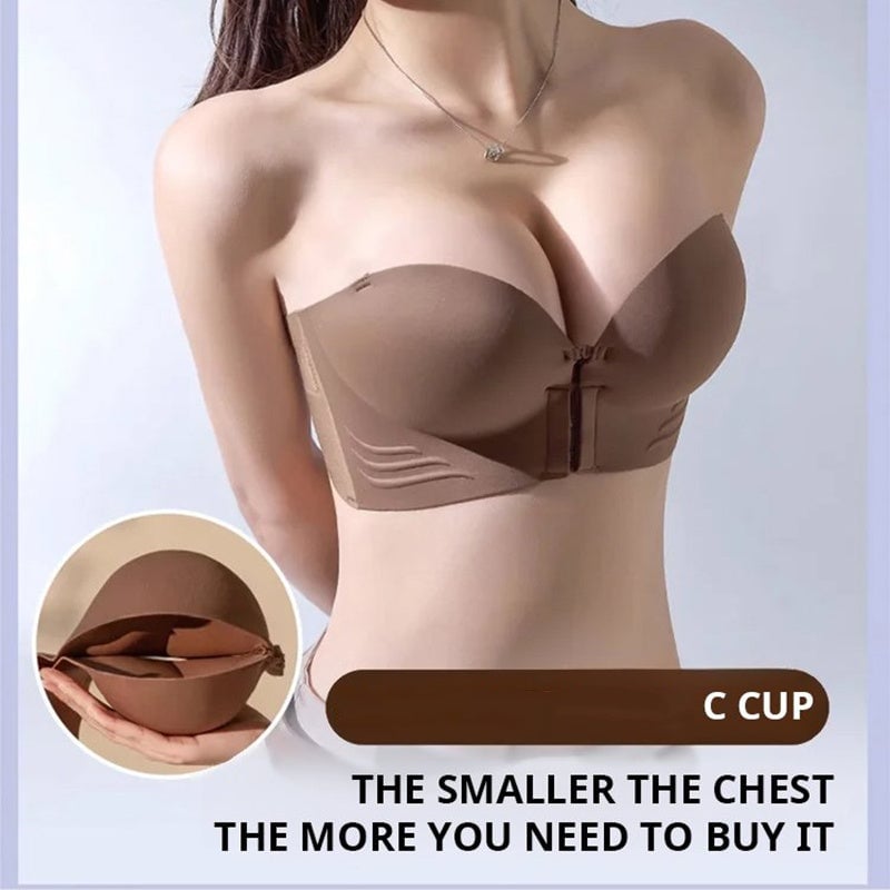 Buy 1 and get 1 for free -Strapless bra with non -slip front closuređź‘™