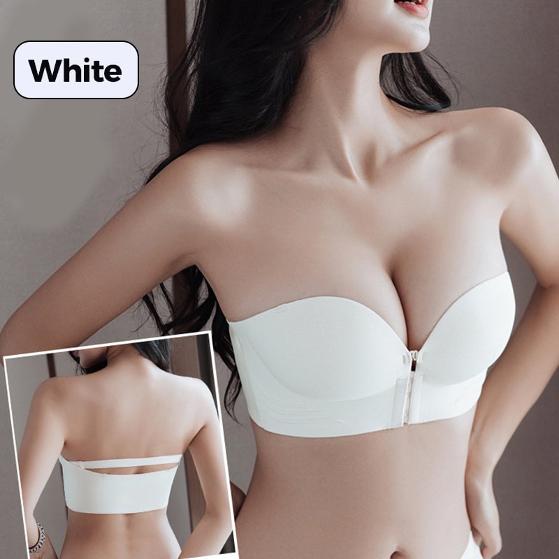 Buy 1 and get 1 for free -Strapless bra with non -slip front closuređź‘™
