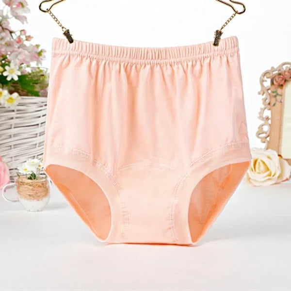 π₯ New High-Waist Ladies Cotton Panties Plus Sizes