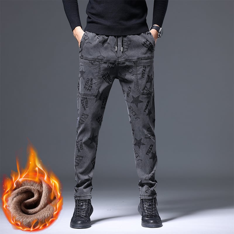 Six-pocket Stretch Casual Pants with Jacquard Pattern (Buy 2 Free Shipping)