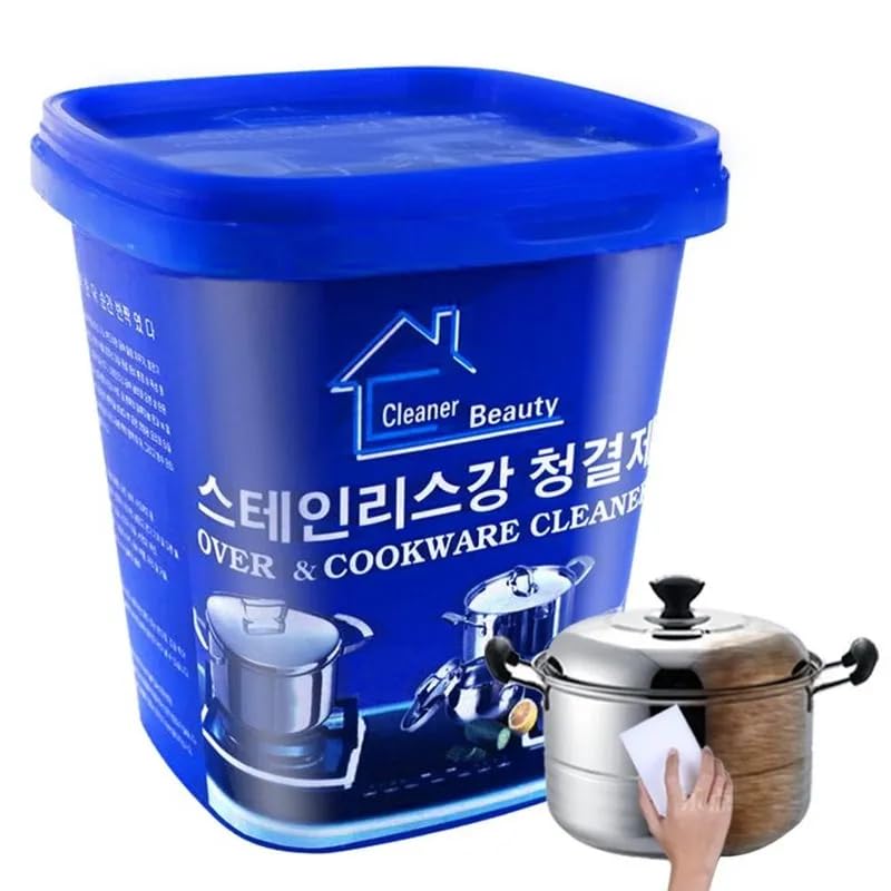 🔥49% OFF🔥Powerful Stainless Steel Cookware Cleaning Paste