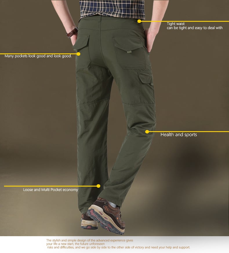 Clearance Sale 49% OFF - Multi-Pocket Tactical Waterproof Pants,Buy 2⚡Free Shipping