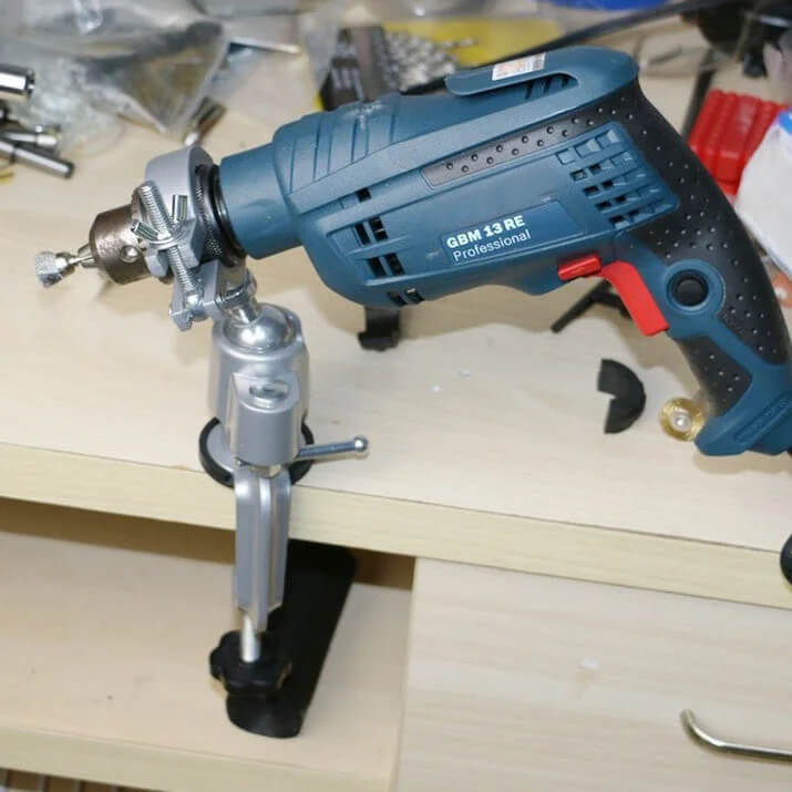 Electric Grinder Electric Drill Universal Rotating Fixed Bracket Vise Shelf