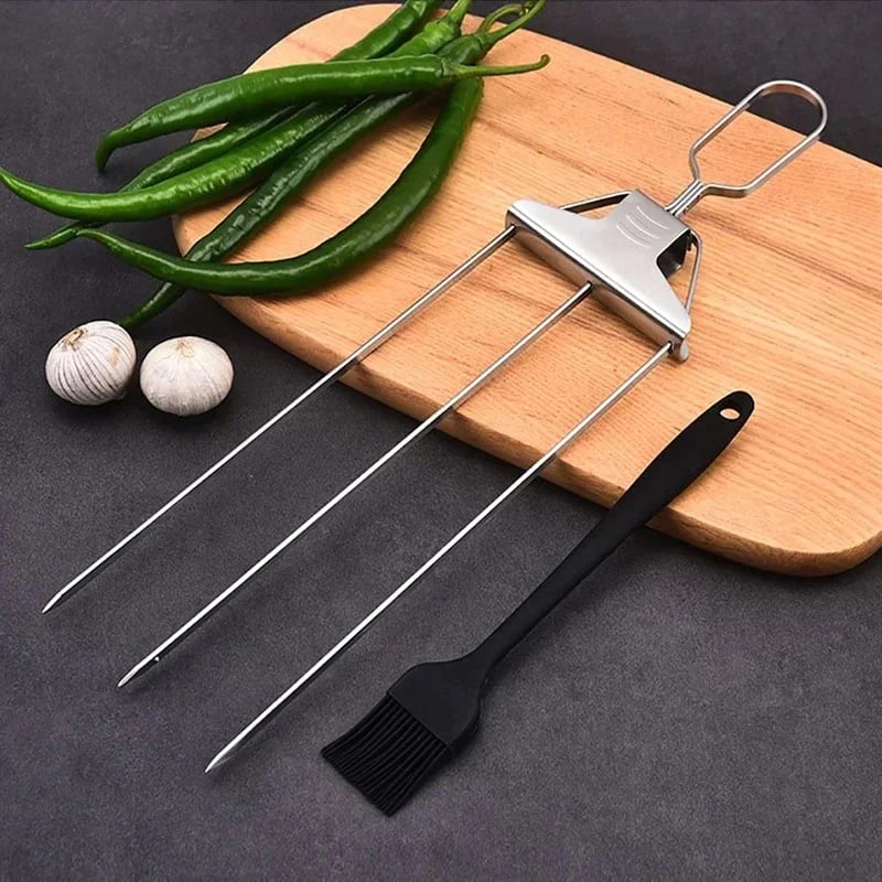 π₯2024 HOT SALE - 3 Way Grill Skewers