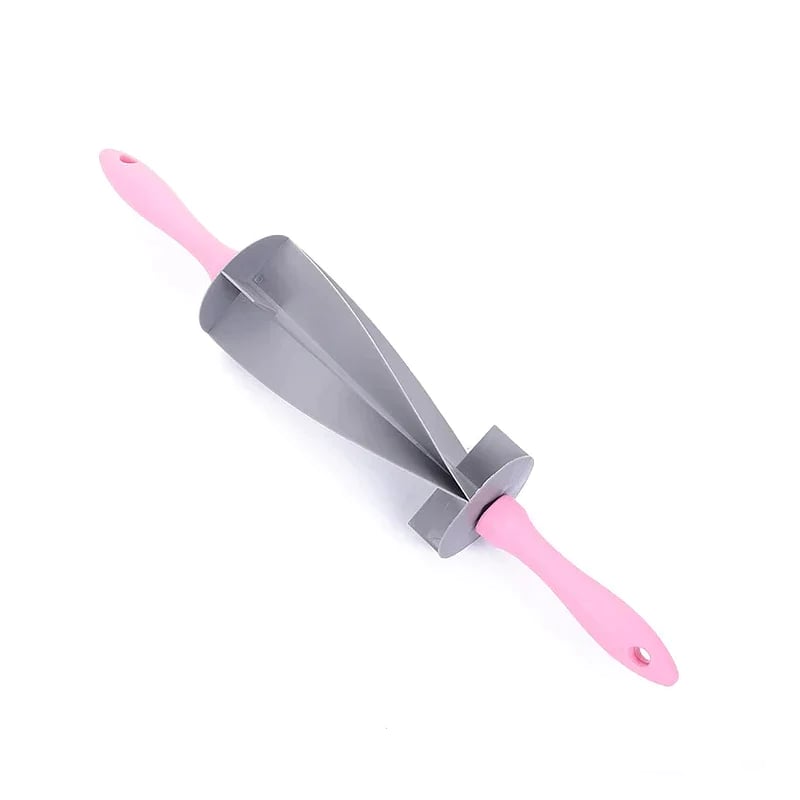 Multi-purpose rolling pin for cutting dough