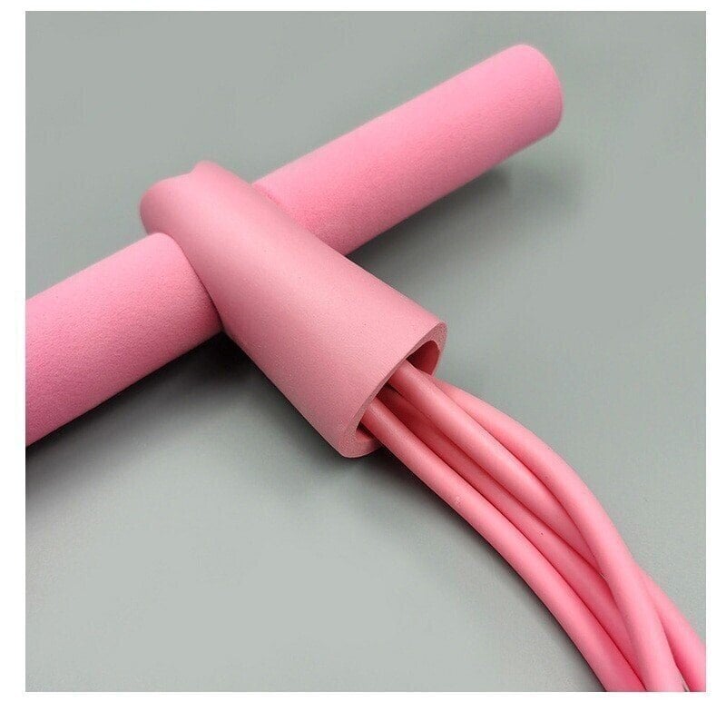 đ„32 Fitness Resistance Bands-4 Tube Pedal Ankle Puller